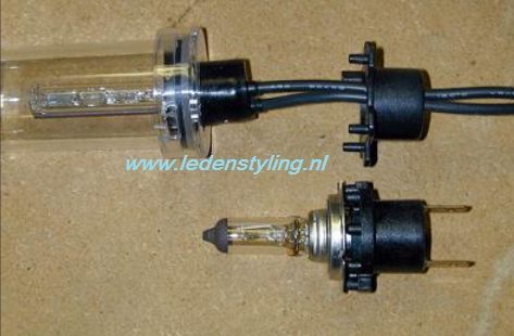 H7 Xenon Adapter Set geschikt voor Mazda/Opel
