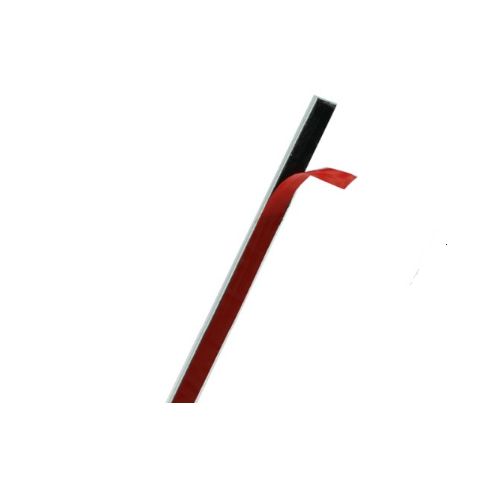 Decoratie strip chroom 8 mm 3 meter