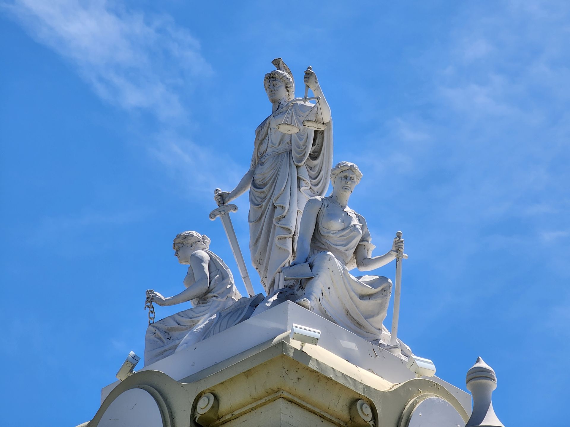 Photo of Lady Justice by Kassel and Kassel Law Offices Redlands, CA