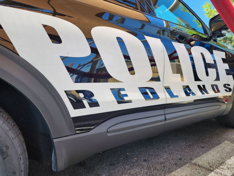 Photo Redlands police cruiser in Redlands CA