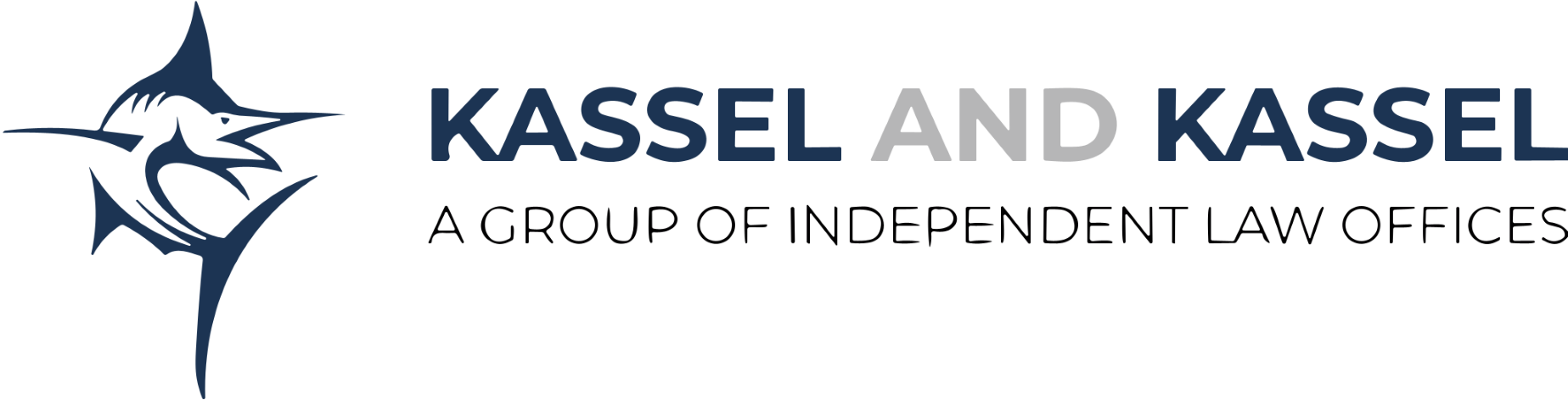 the logo for Kassel and Kassel is a group of independent law offices .