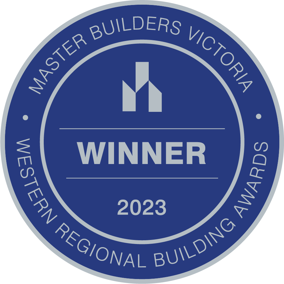Master Builders Victoria Western Regional Building Awards Winner 2023