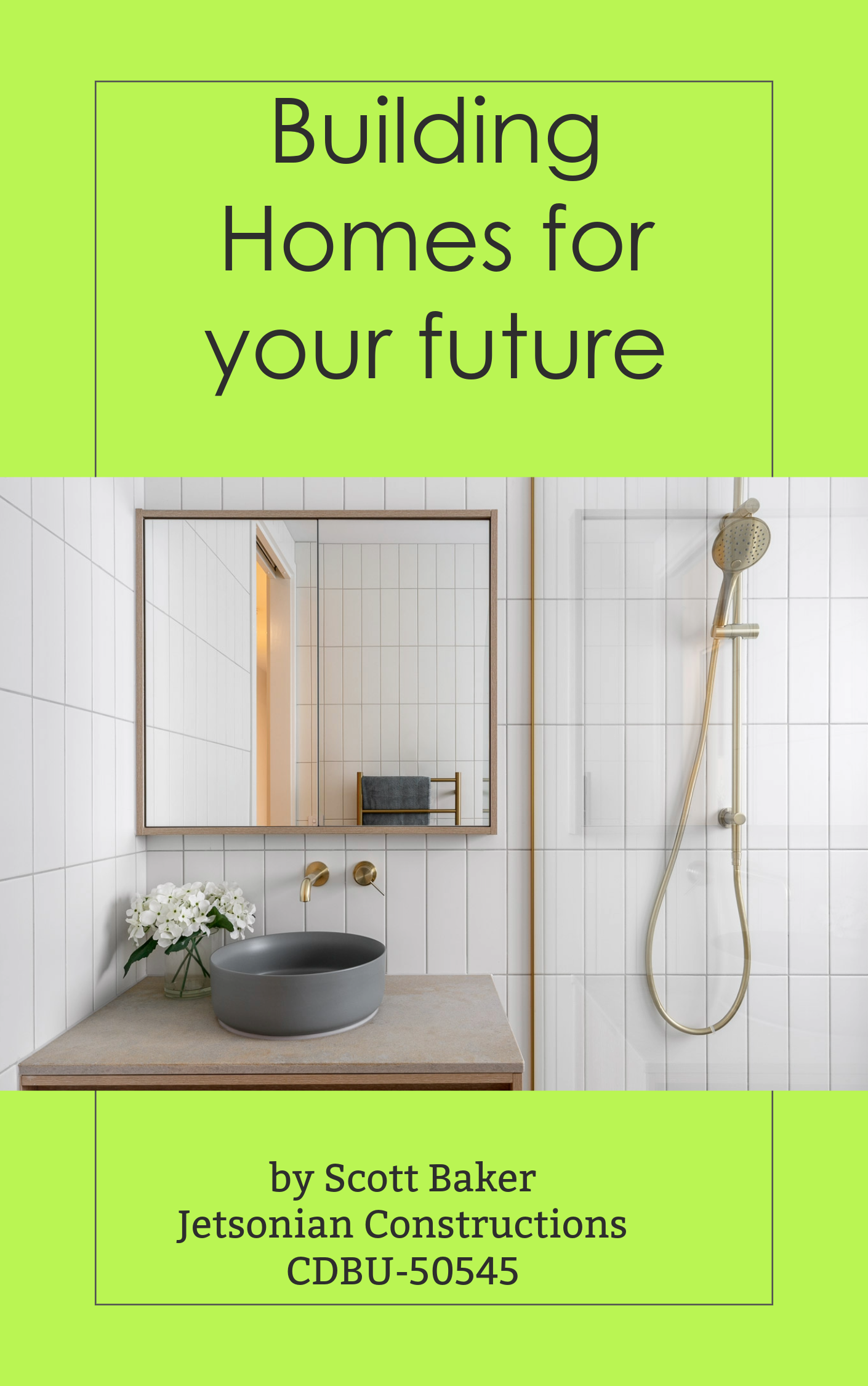 Building Homes For Your Future - Book Cover
