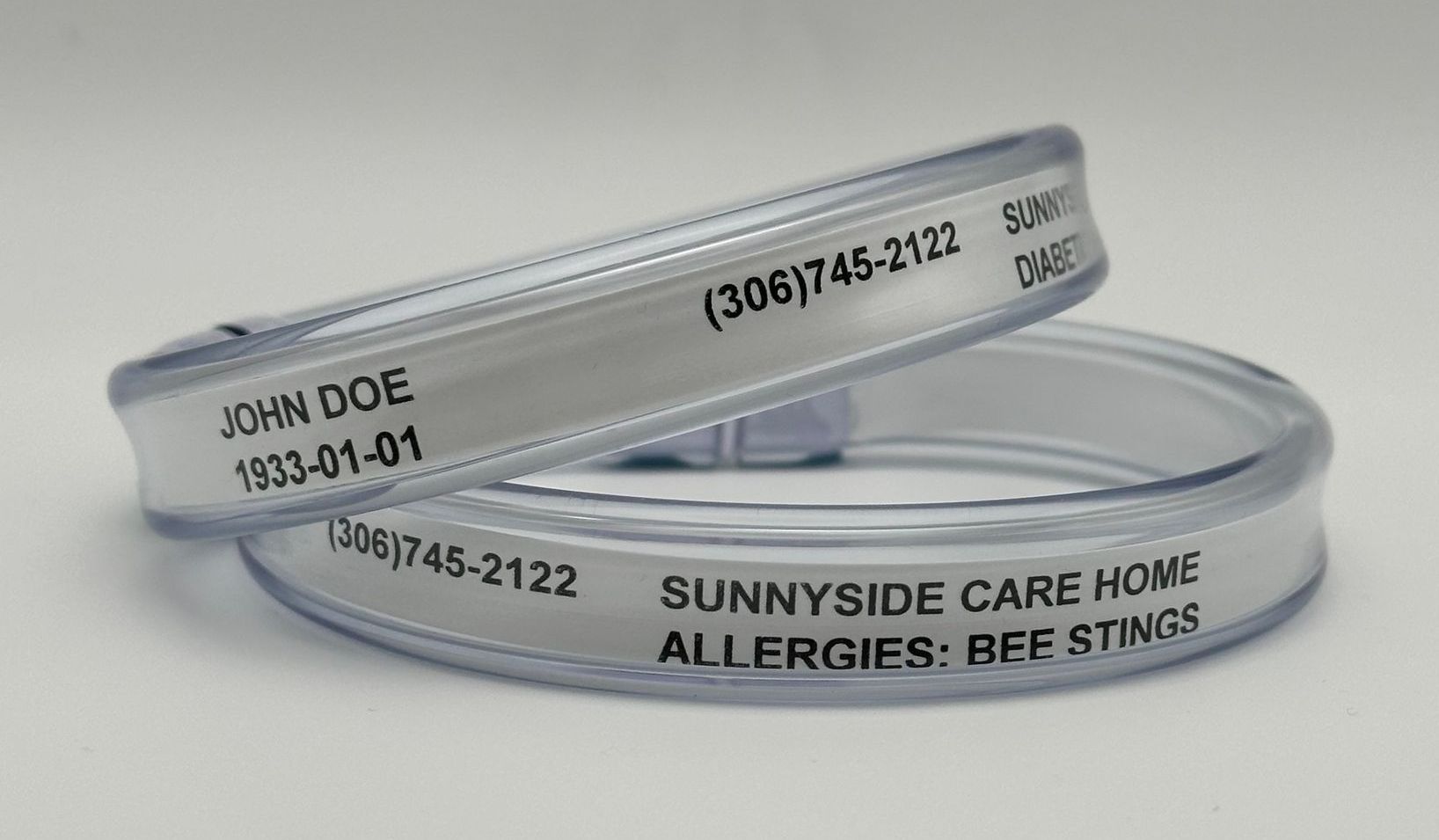Vinyl Medical ID Bracelet - Browels ID Solutions