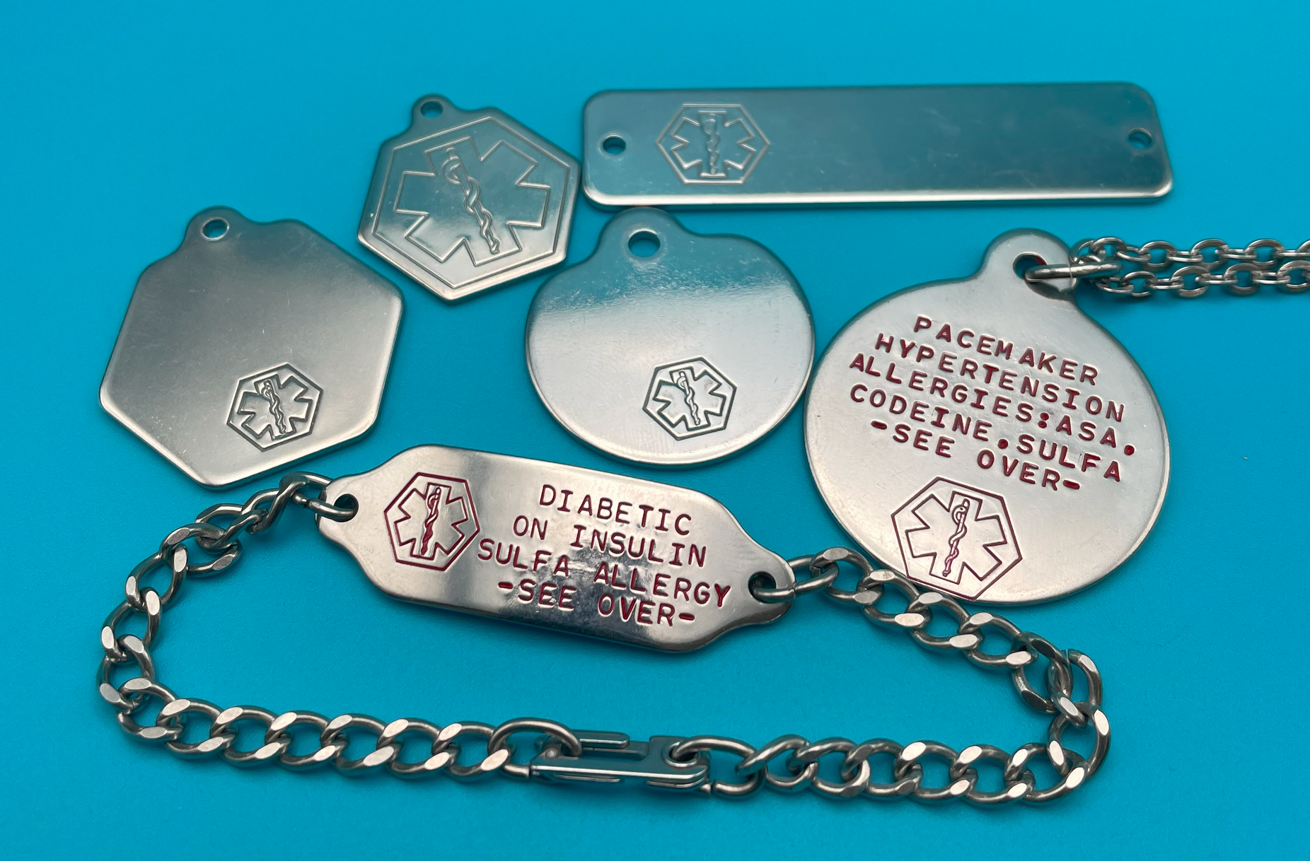 Browels ID Solutions - Stainless Steel Medical Bracelet