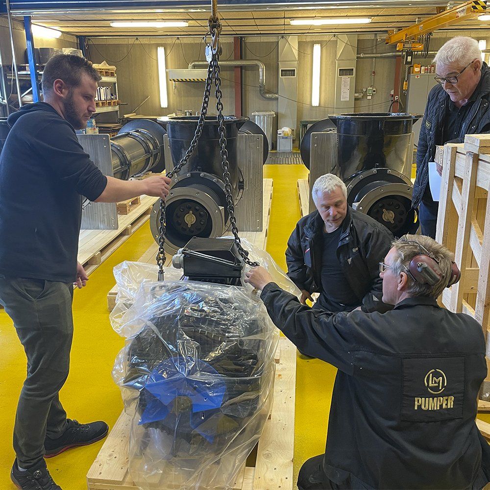 Pumper pakkes til New Zealand