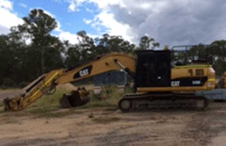 Excavators For Land Development — A & B Mullins Excavations Pty Ltd in Bundaberg in Bundaberg , QLD