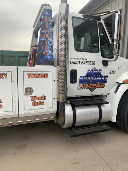 alma auto service tow truck
