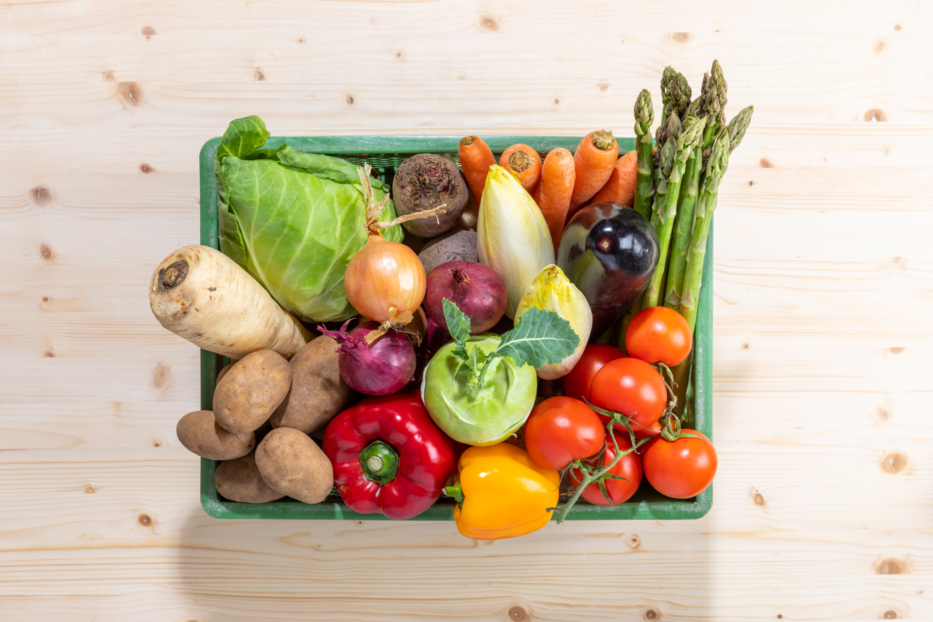 Gemüse Kiste