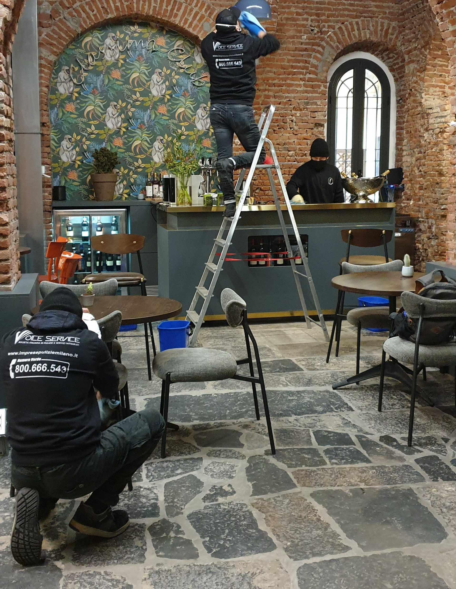 Pulizia negozi Milano