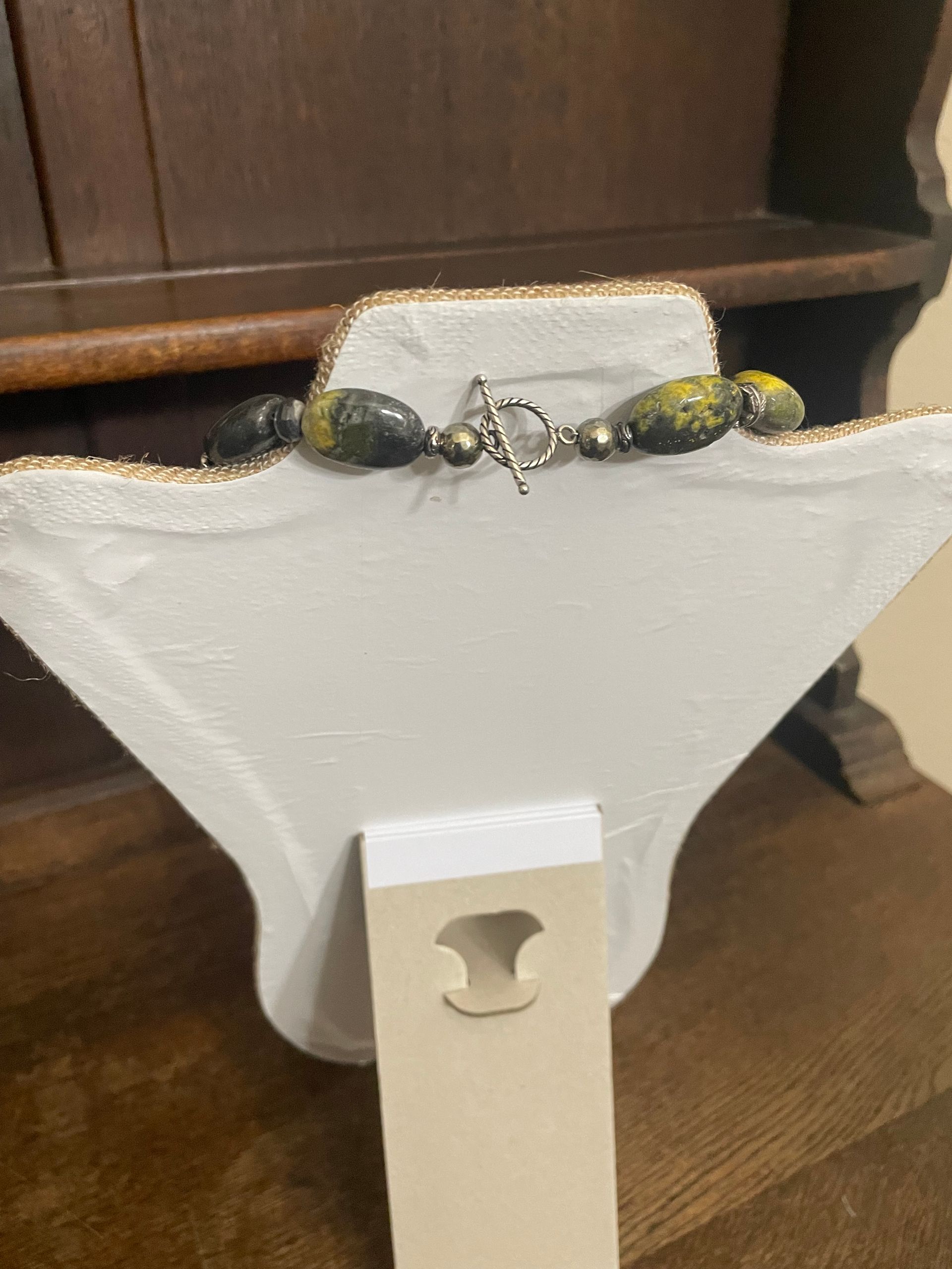 Bumblebee Jasper Necklace