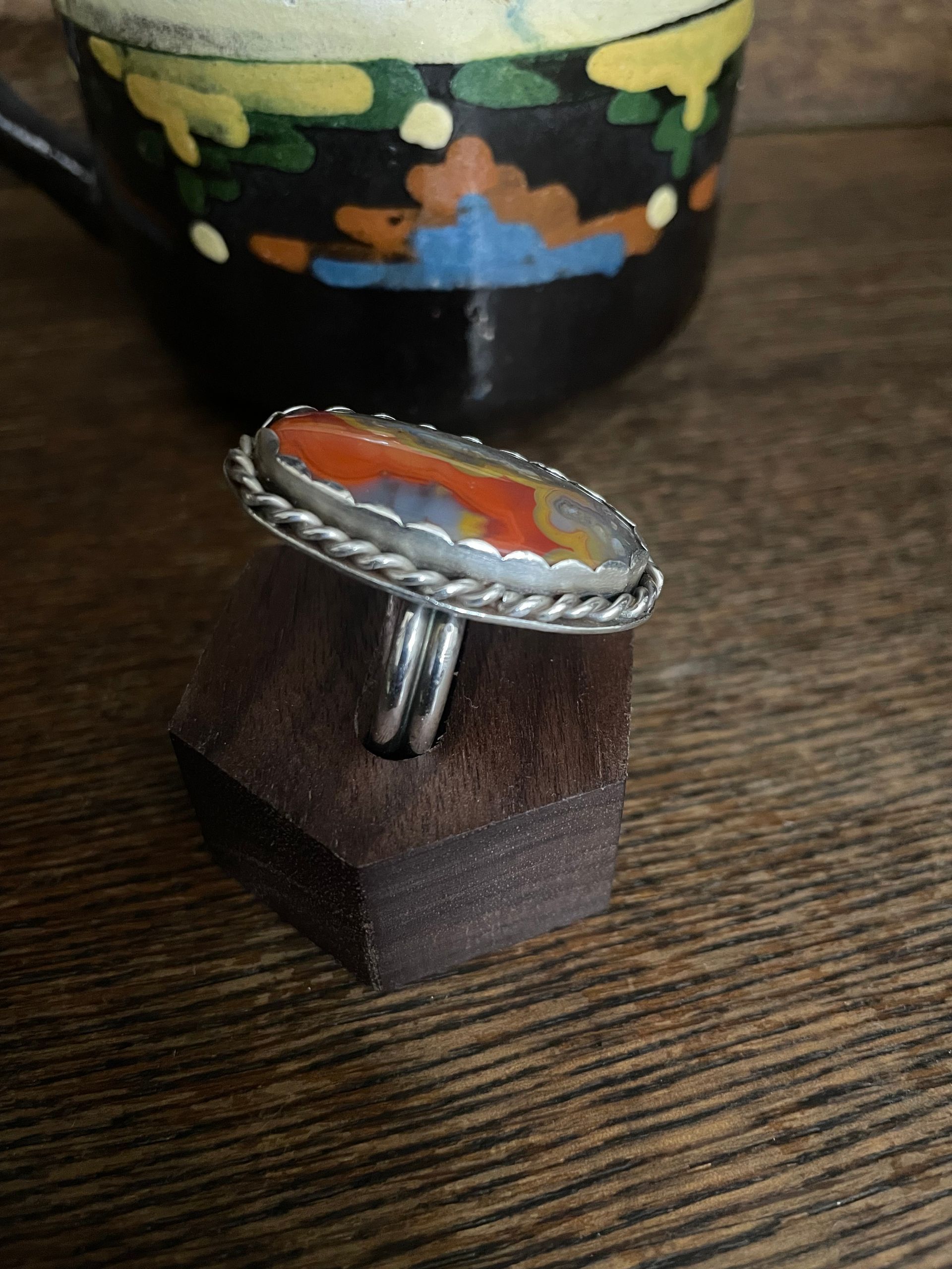Kentucky Agate Ring