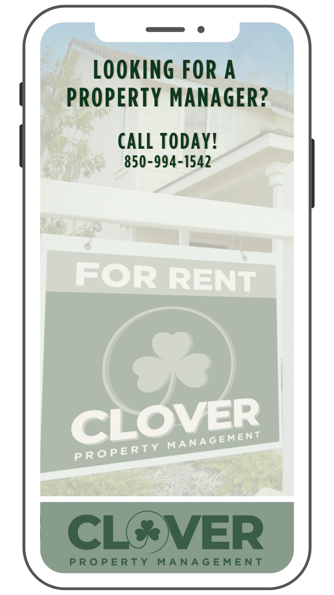 Clover Property Management strives to market your rental property to secure great tenants quickly. 