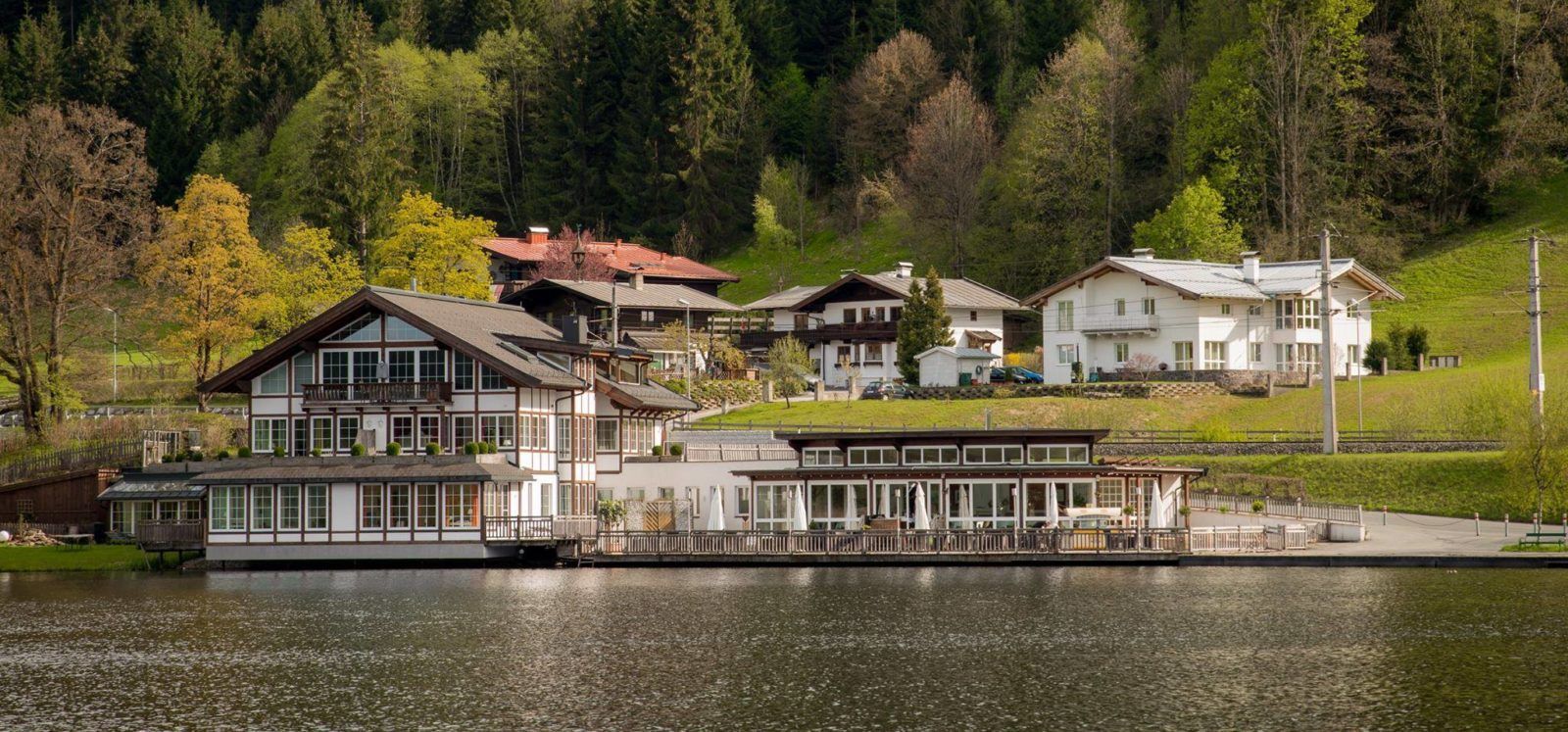 Außenaufnahme Restaurant am See - pipino's