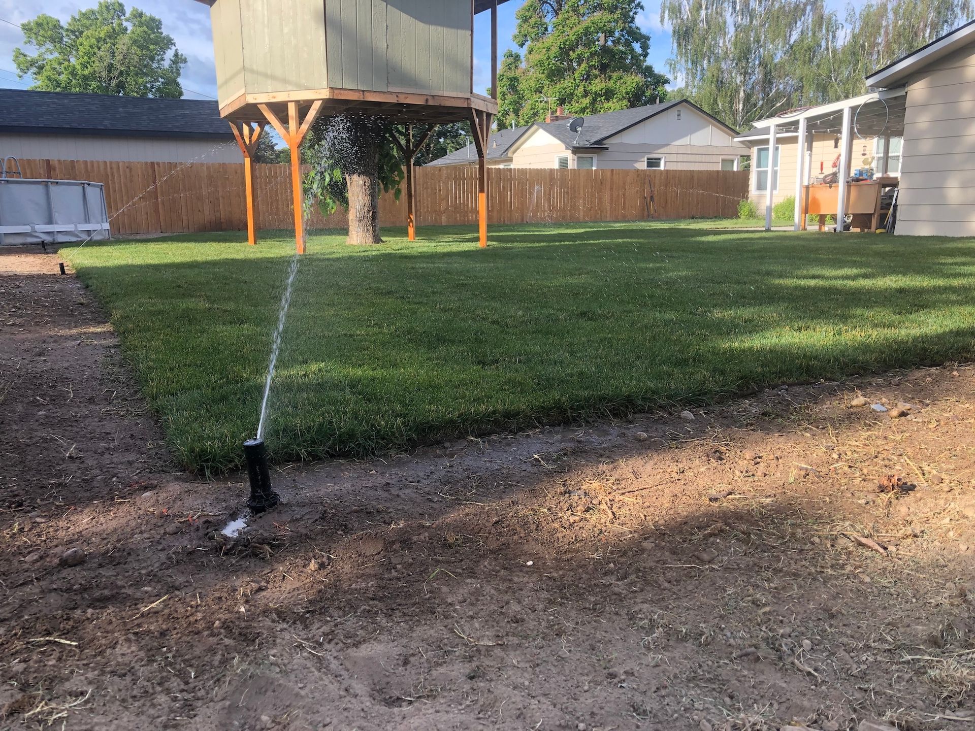 Sprinkler Installation