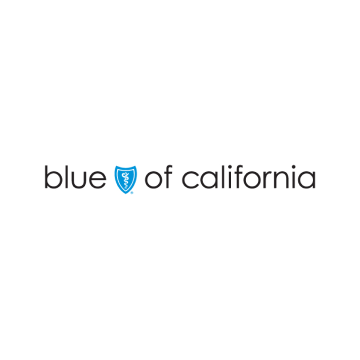 The blue of california logo is on a white background.