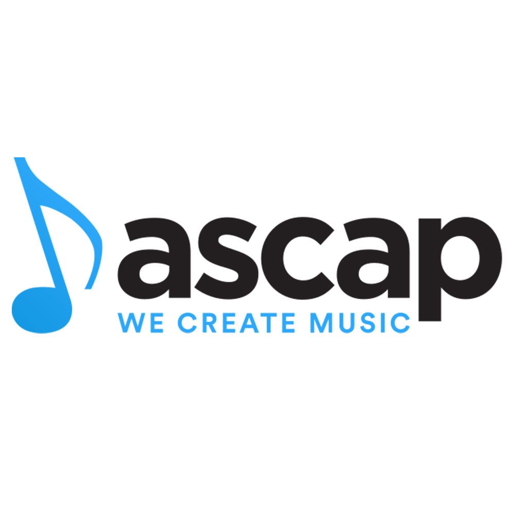 A logo for a company called ascap that creates music