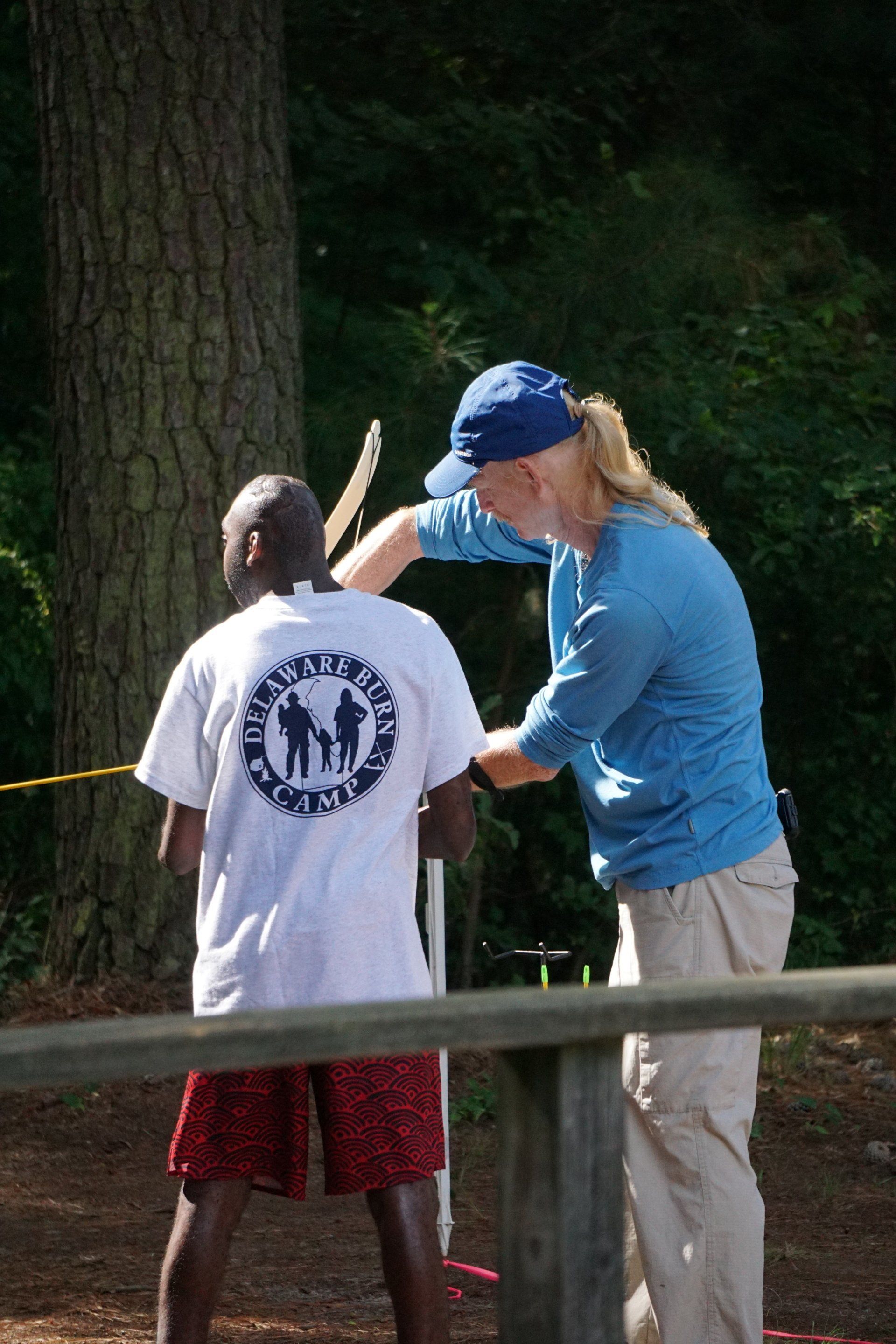 Archery at the Delaware Burn Camp