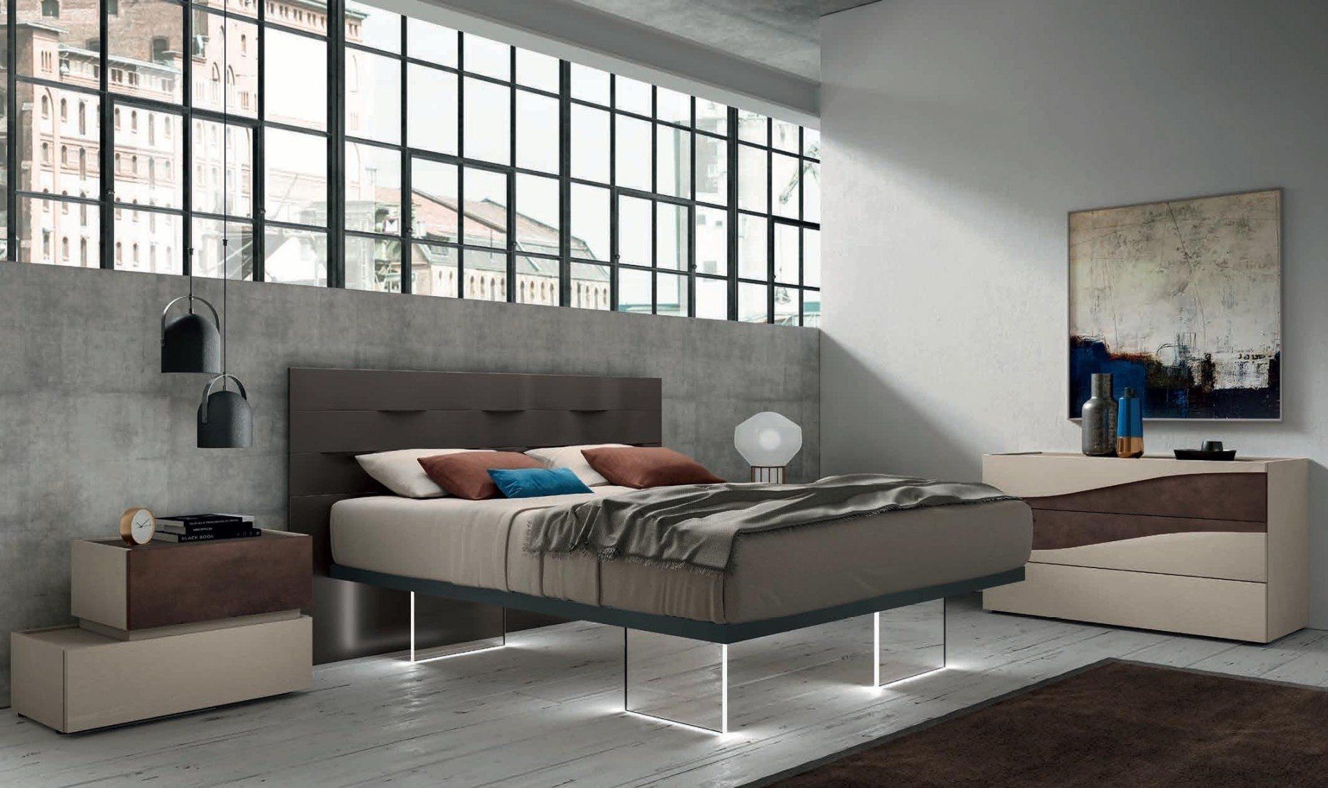 Arredamenti per la camera da letto matrimoniale