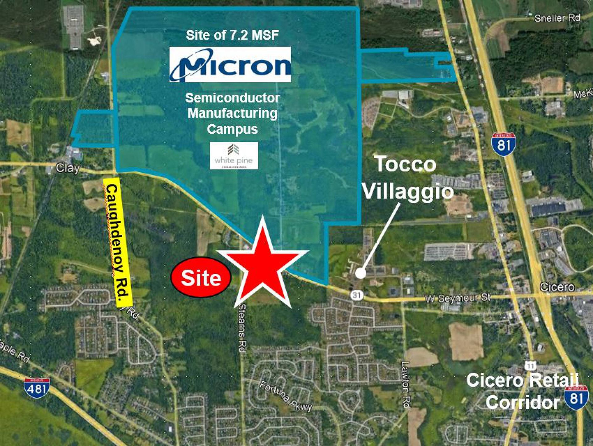 Micron, Clay, Syracuse, NY, jobs,  chips act manufacturing plant, construction groundbreaking delay