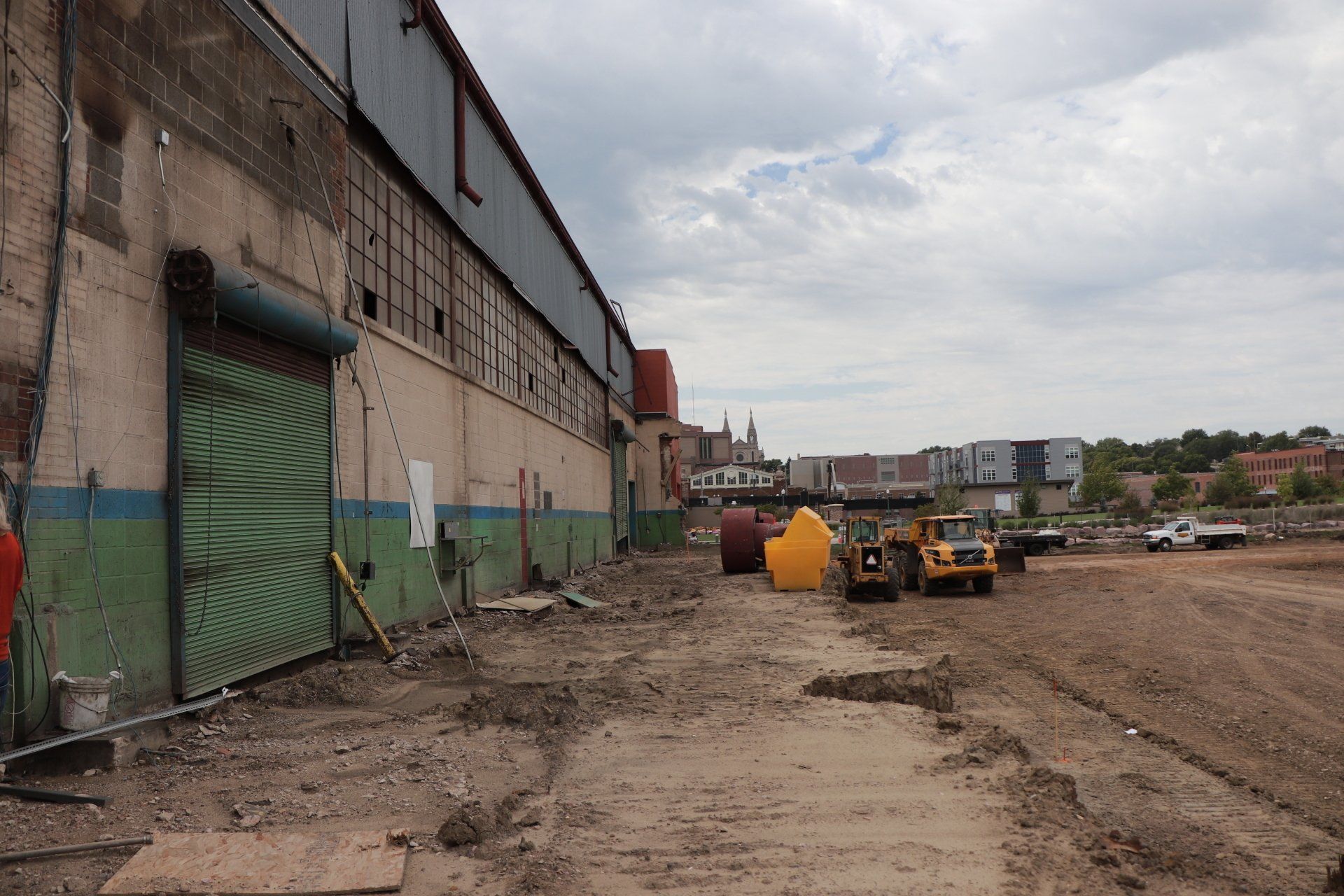 Sioux Steel factory demolition progress picture