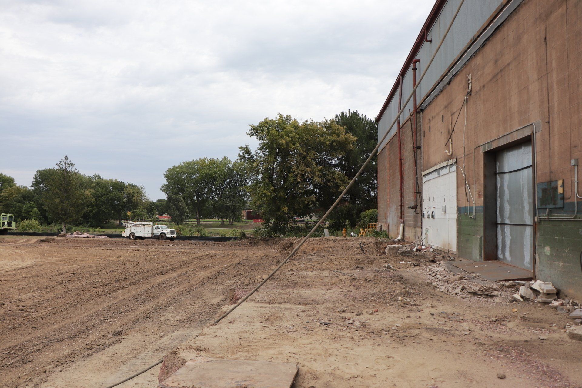 Sioux Steel factory demolition progress picture