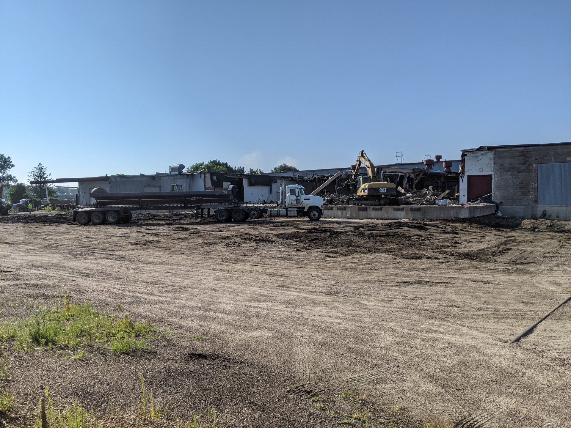 Sioux Steel factory demolition progress picture