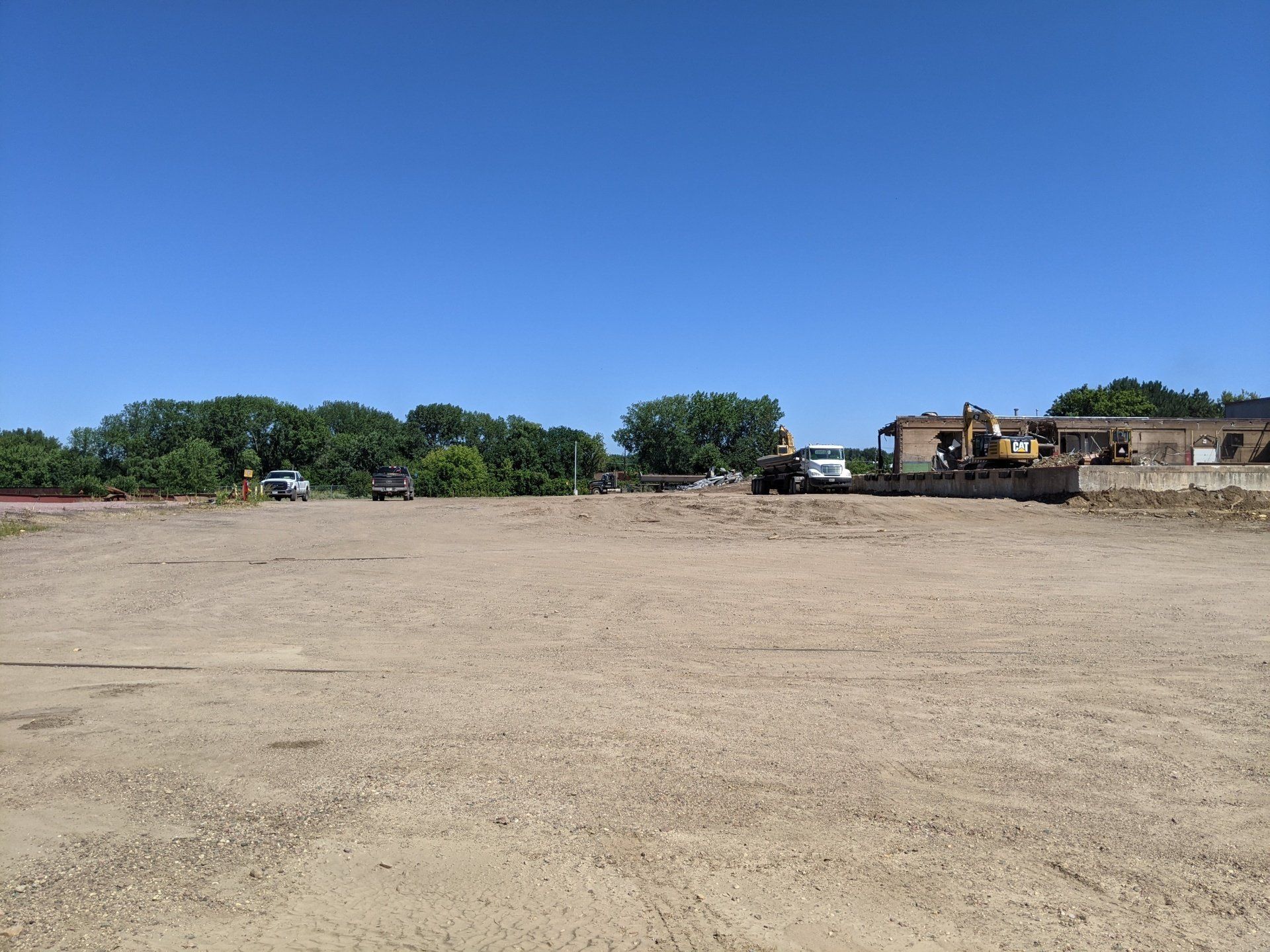 Sioux Steel factory demolition progress picture