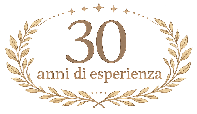logo 30 anni di attività