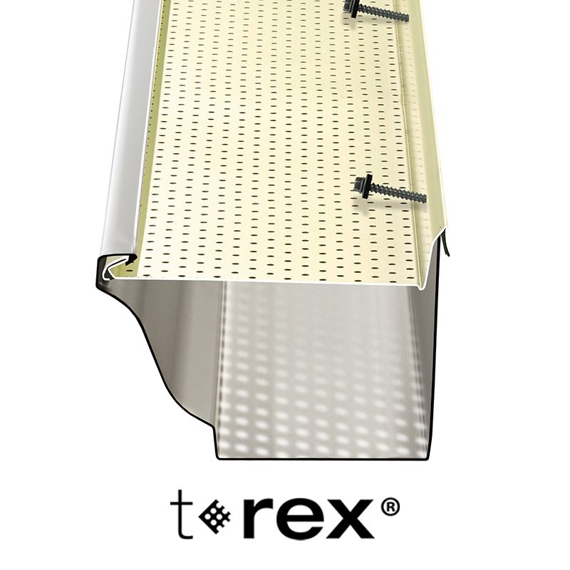 Une photo d'une gouttière avec le mot Terex dessus