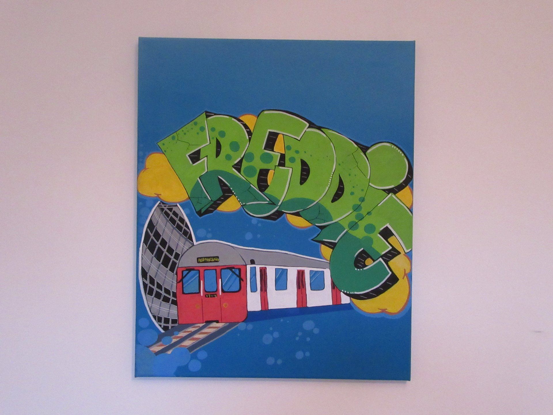 Custom Sprayed Graffiti