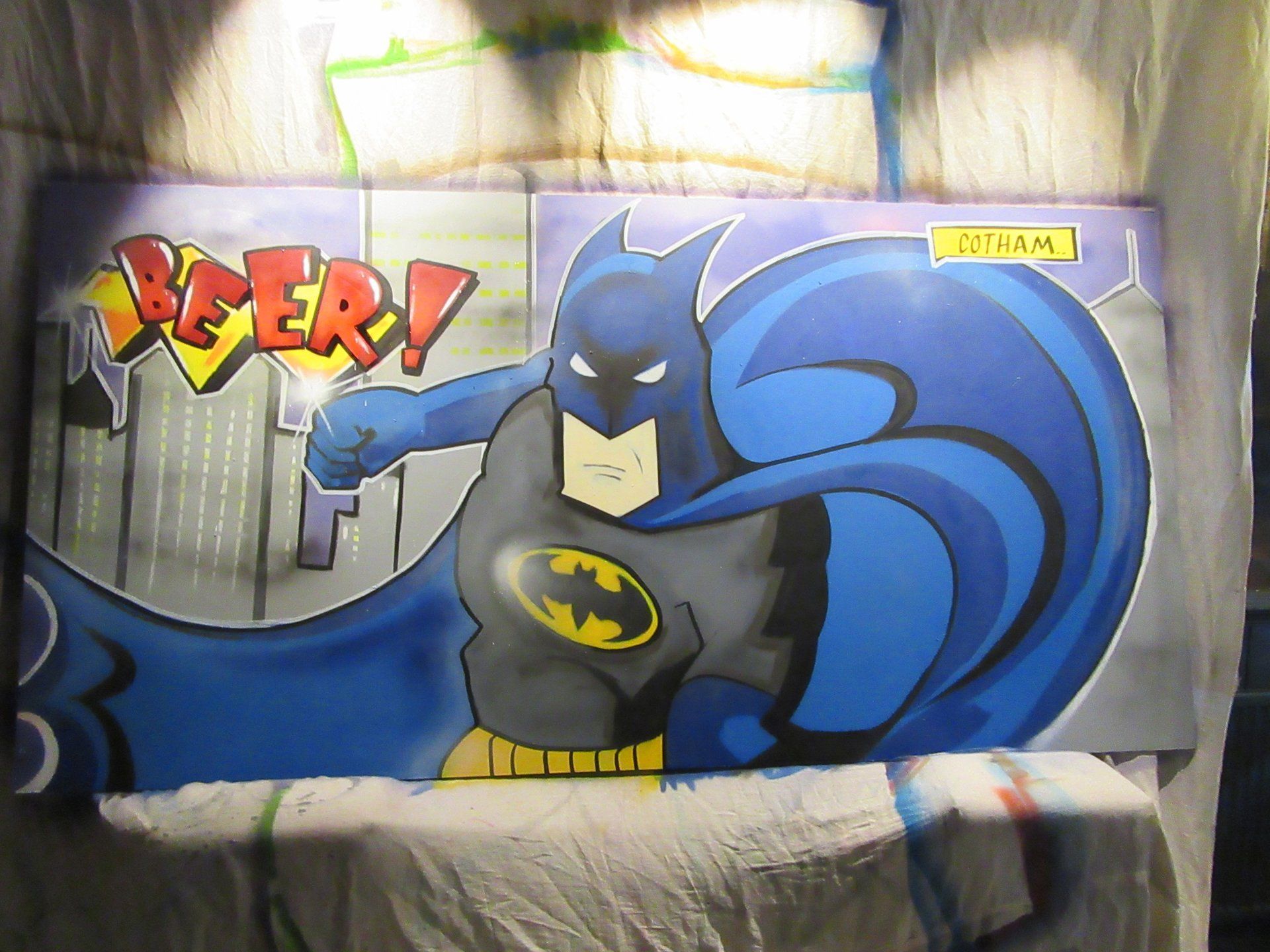 Batman graffiti