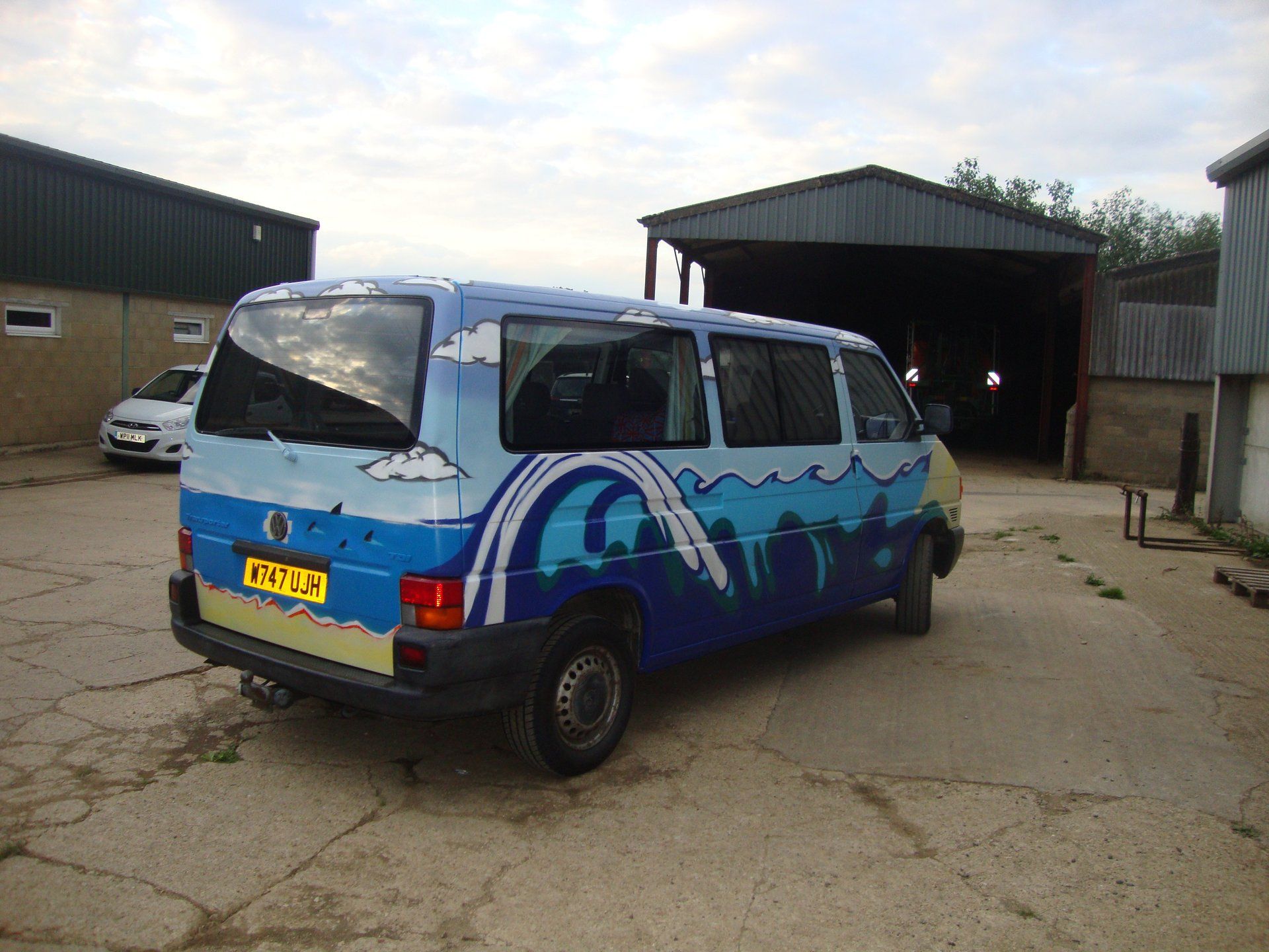 VW T4 Van Painted