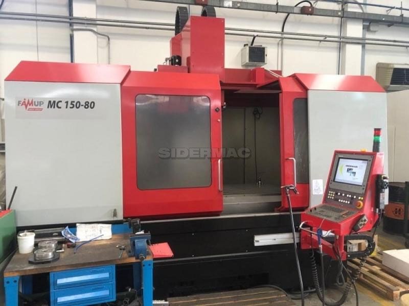 Centro di lavoro c.n.c. verticale FAMUP MC 150 Evolution