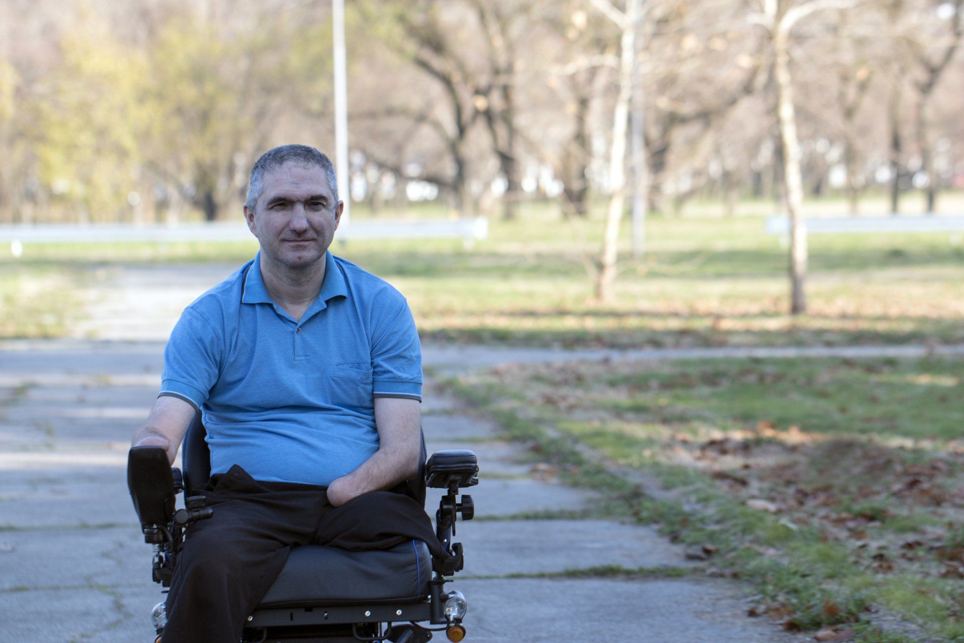 Disabled man in wheelchair | Hilliard, OH | Life Glow Care