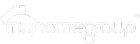 A blue realtor logo on a white background