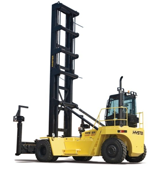 Hyster container lifter
