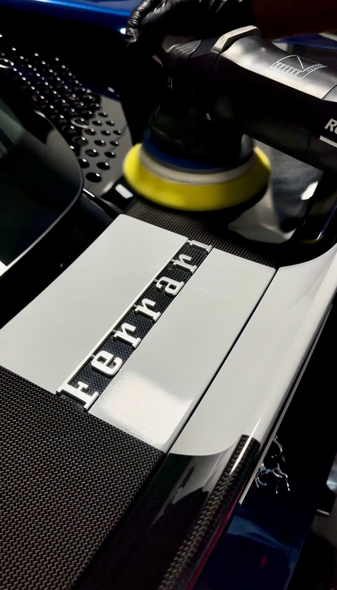 Paint Correction Polishing Tesla Model