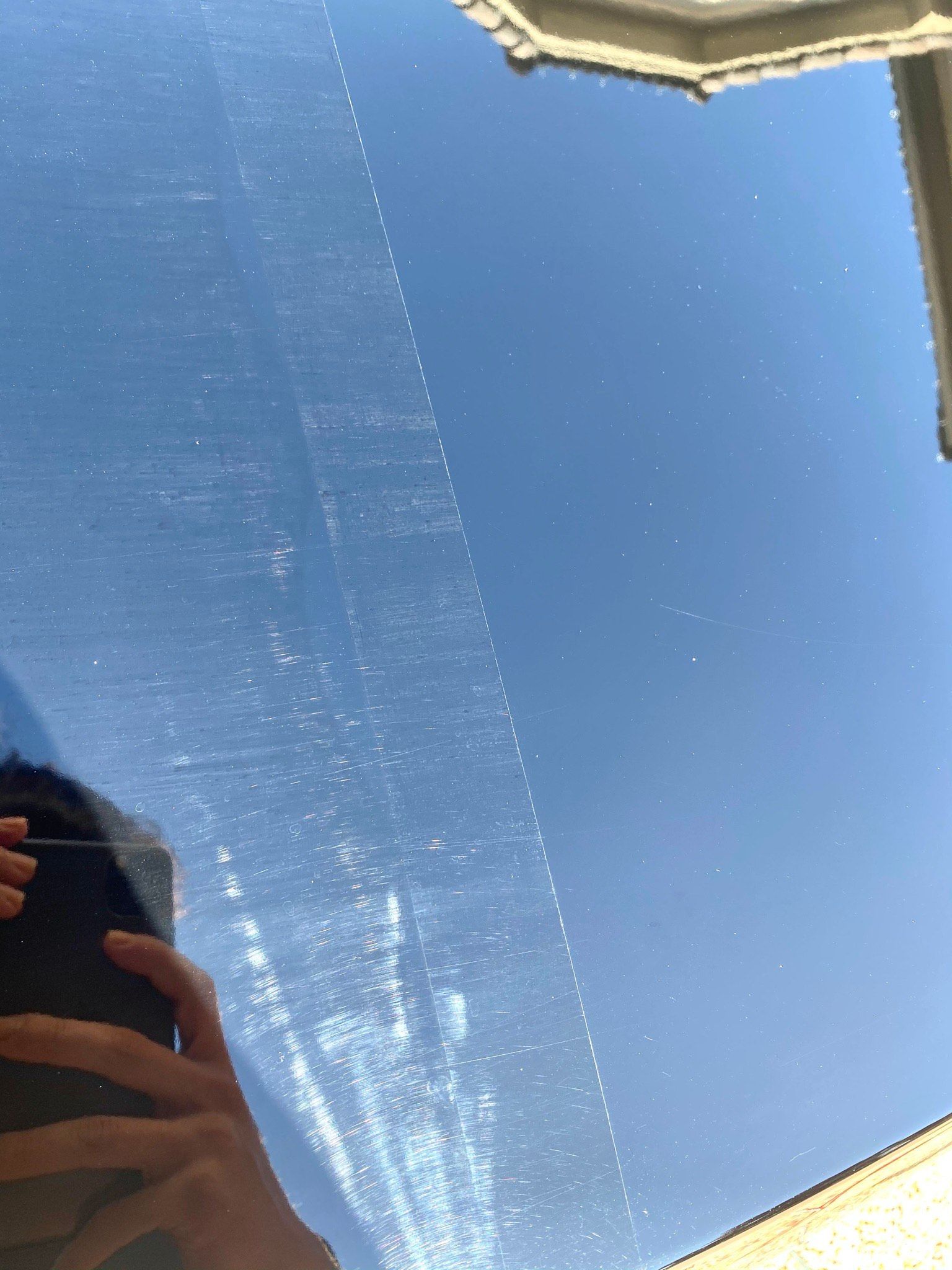 Paint Correction Before and After Mercedes