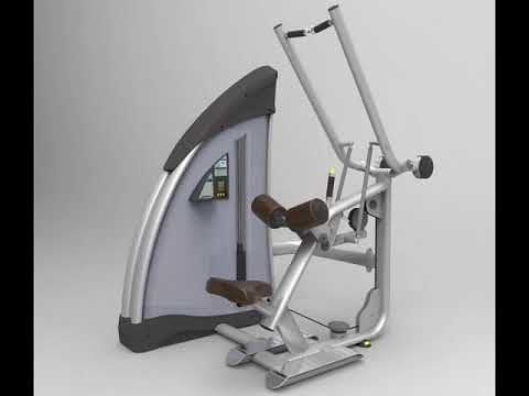 Lat pulldown machine