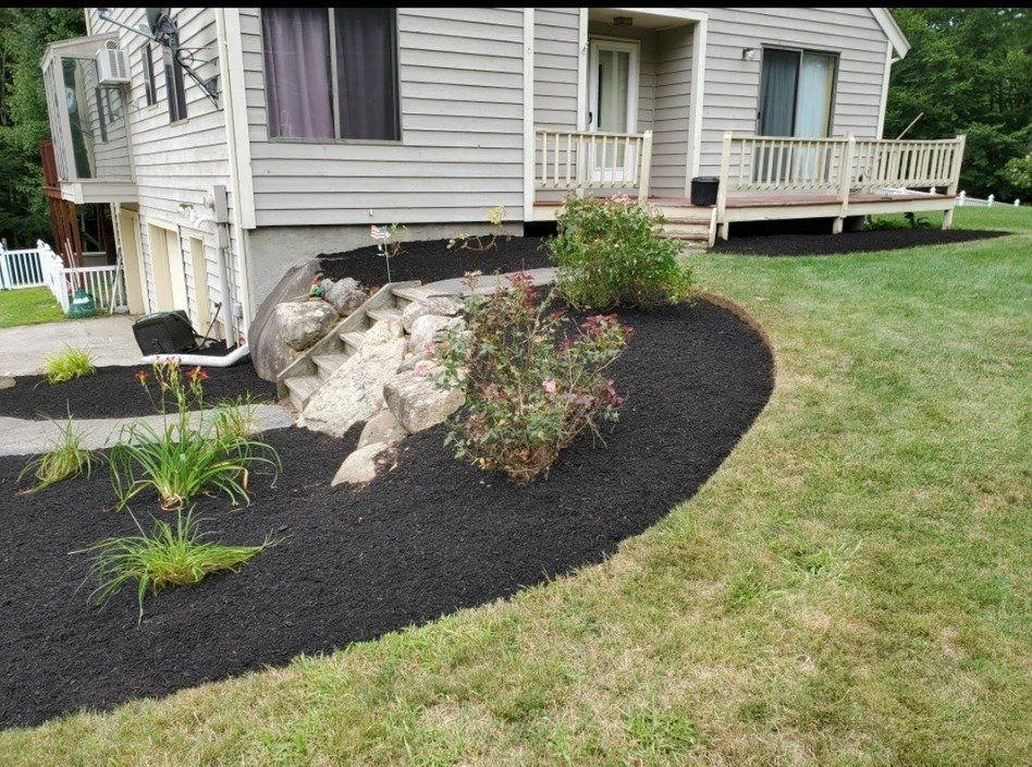 Home Outdoor Landscape After — Danville, NH — Divine Landscaping LLC