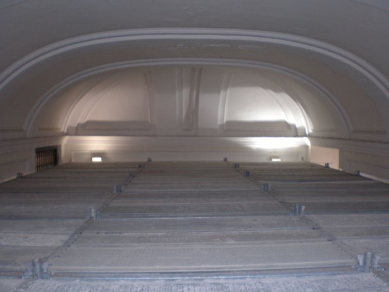 Soppalco per restauro volta monumentale