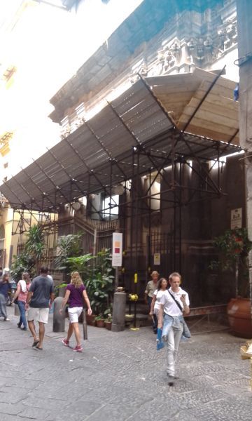 Parasassi di protezione per edifici in ristrutturazione