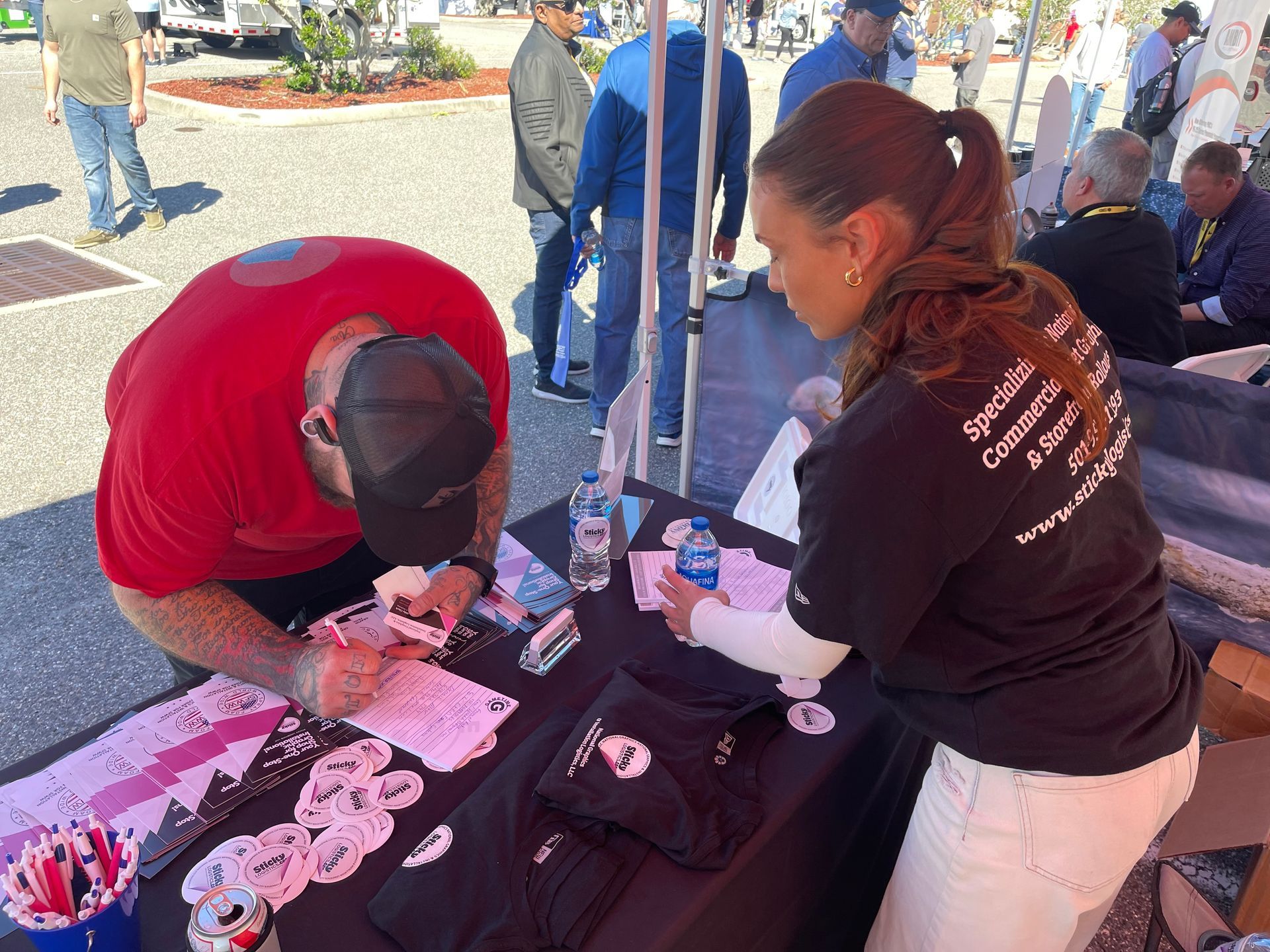 People Gathering — Maumelle, AR — Sticky Logistics