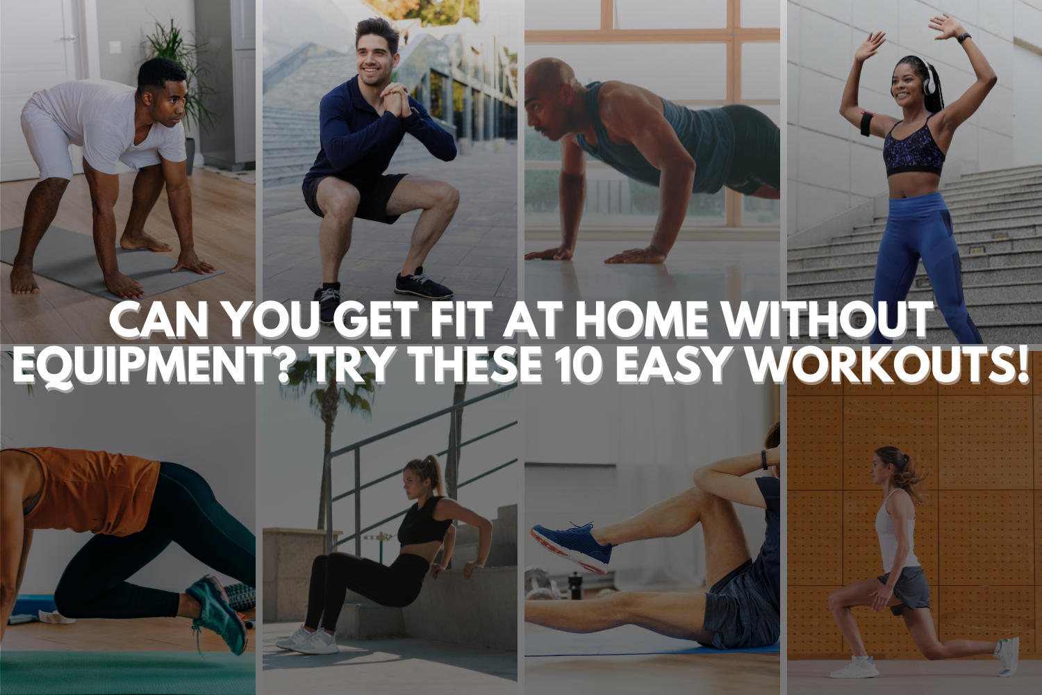 Can You Get Fit at Home Without Equipment?