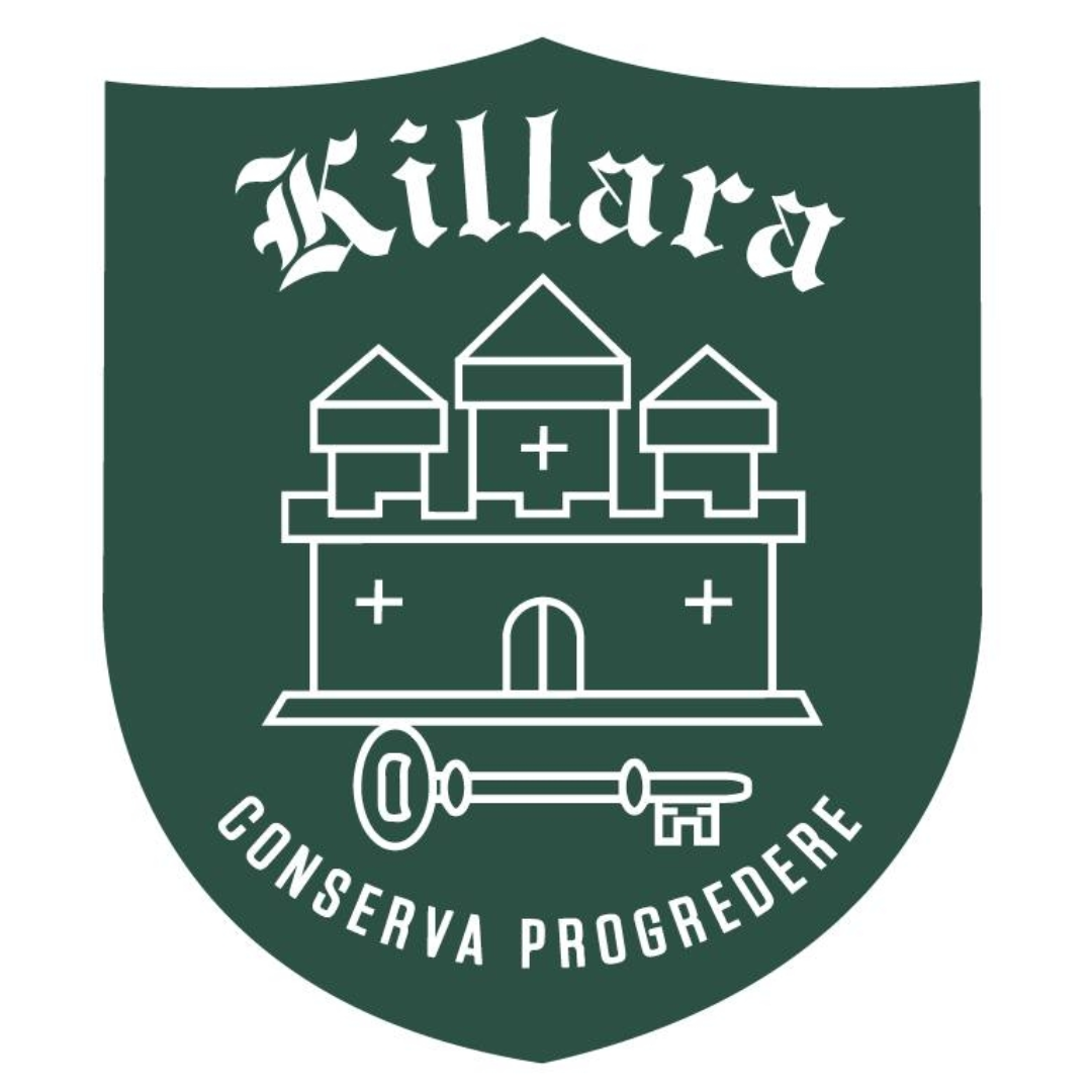 The logo for killara high school is a great school close to home.