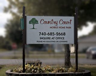 Country Court Signage — Byesville, OH — Country Court Mobile Home Park