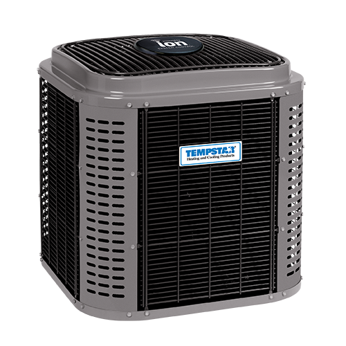 A tempest air conditioner on a white background