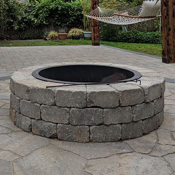 Weston Round Firepit | Morrison Gravel