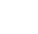 The logo for grandma 's handyman service shows a house with a hammer , wrench , and screwdriver.